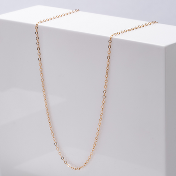 link chain necklace in 14k gold filled or sterling silver